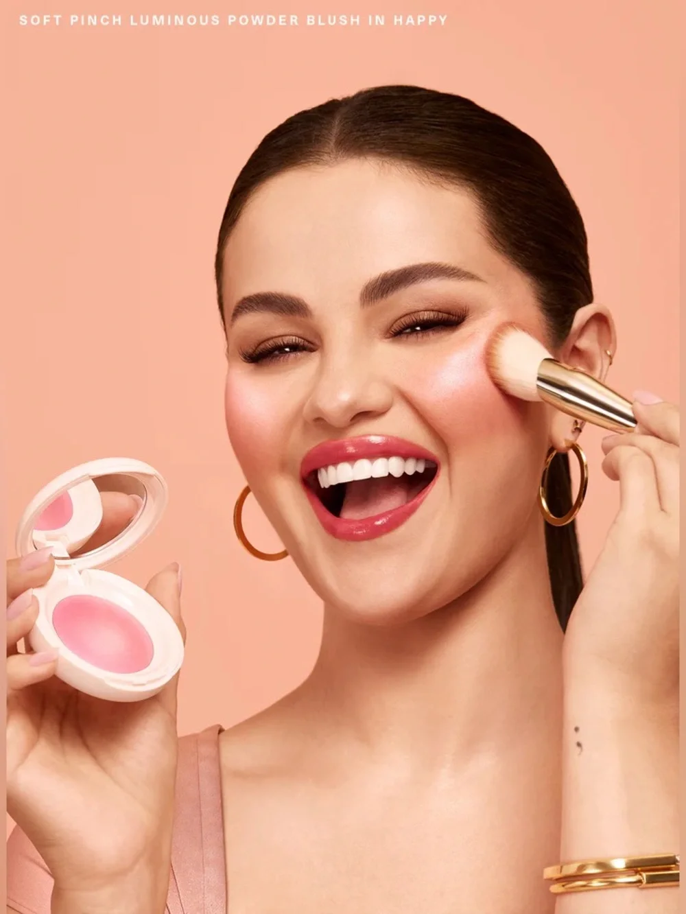Rare Beauty Soft Pinch Luminous Powder Blush in Hope (nude mauve)  NEW